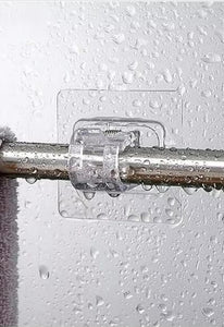 Flick Rods Clips Hook Self Adhesive Pack of 6