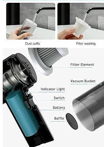 Flick Portable Air Duster Wireless Vacuum Cleaner